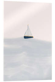Acrylic print Sailing boat