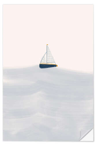 Autocolante decorativo Sailing boat