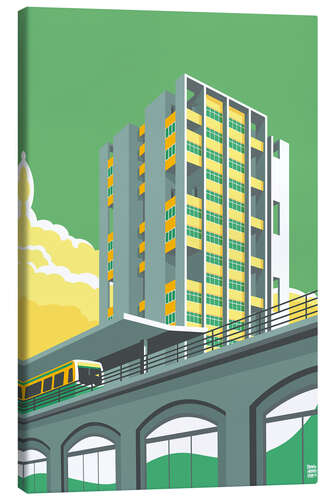 Lienzo Berlin Hansviertel