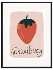 Gerahmter Kunstdruck Strawberry