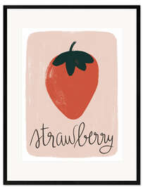 Gerahmter Kunstdruck Strawberry