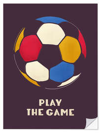 Naklejka na ścianę Play the Game