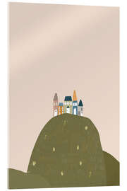 Acrylglasbild Dorfhäuser - Menina Lisboa