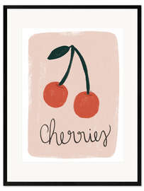 Framed art print Cherries