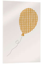 Acrylglasbild Vichy Balloon - Menina Lisboa