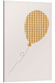 Aluminium print Vichy Balloon - Menina Lisboa