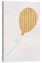 Canvas print Vichy Balloon - Menina Lisboa