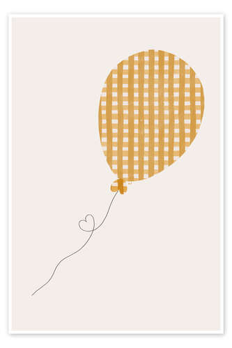 Poster Vichy Balloon