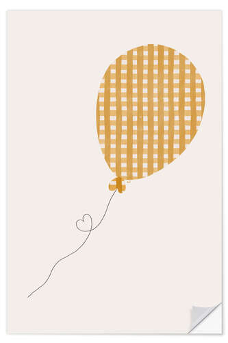 Autocolante decorativo Vichy Balloon