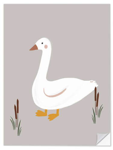 Sticker mural Little Goose