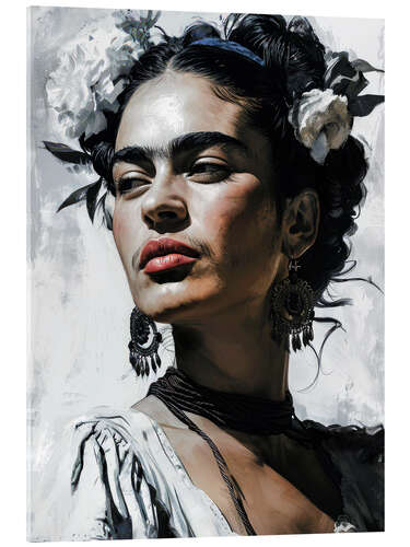 Acrylic print Frida Portrait