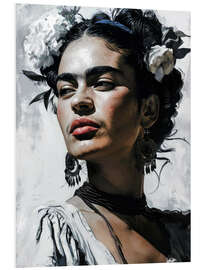 Tableau en PVC Frida Portrait