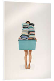 Cuadro de plexi-alu Laundry basket
