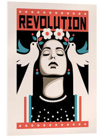 Cuadro de metacrilato Revolution and Peace - Retrodrome