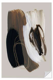 Wall sticker Abstract Brush Strokes