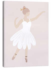 Canvas print The Ballerina - Menina Lisboa