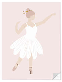 Wandsticker Die Ballerina