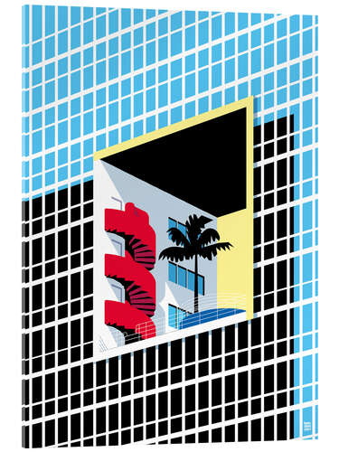 Akryylilasitaulu Miami Atlantis Condominium