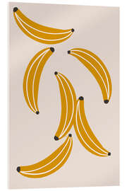 Akrylbillede Bananas