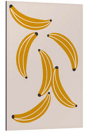 Tableau en aluminium Bananas