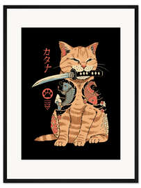 Gerahmter Kunstdruck Catana