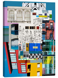 Obraz na płótnie Architectural collage II