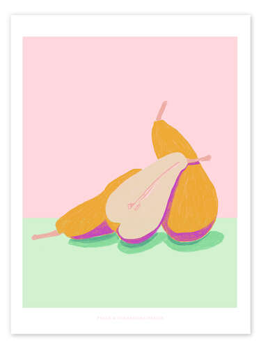 Poster Pear Pose