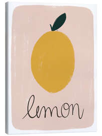 Canvas print Lemon