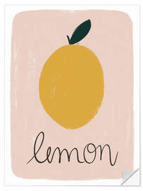 Autocolante decorativo Lemon