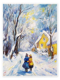 Poster Winter walk
