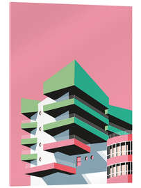 Acrylglasbild Miami Oceanplace - Remko Heemskerk