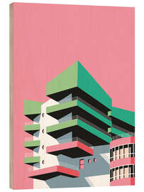 Holzbild Miami Oceanplace - Remko Heemskerk