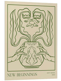 Hartschaumbild Vessel Collection - New Beginnings