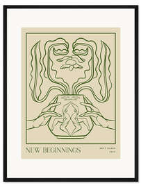 Gerahmter Kunstdruck Vessel Collection - New Beginnings