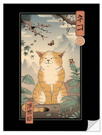 Wall sticker Edo Cat