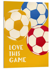 Gallery print Football - Love This Game