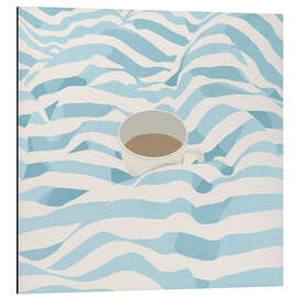 Magnettafel Kaffee im Bett