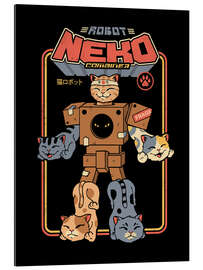 Gallery print Robot Neko Cat