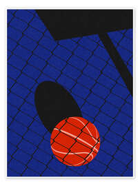 Wall print Backjard Basketball Court - Rosi Feist