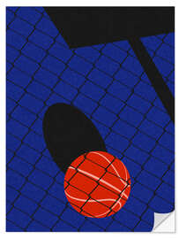 Autocolante decorativo Backjard Basketball Court - Rosi Feist
