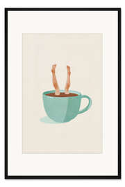 Gerahmter Kunstdruck Going Deeper