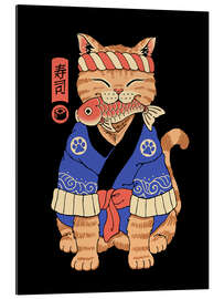 Gallery print Sushi Meowster