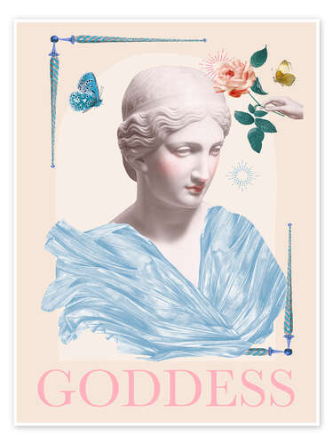 Poster Goddesscollage Ratioiso