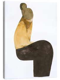 Canvas print Sitting Woman I