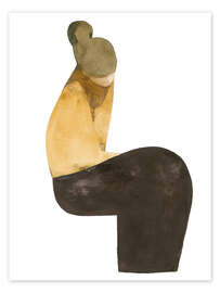 Tableau Sitting Woman I