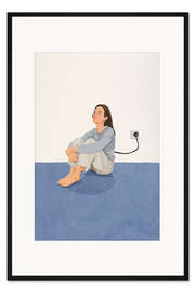 Gerahmter Kunstdruck Recharge