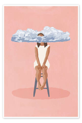 Poster Pink Meditation