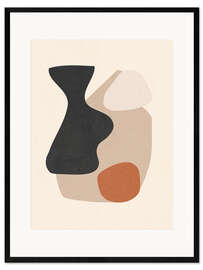 Framed art print Abstract Forms VI