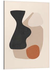 Magnettafel Abstrakte Formen VI