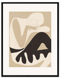 Framed art print Abstract Figure I
